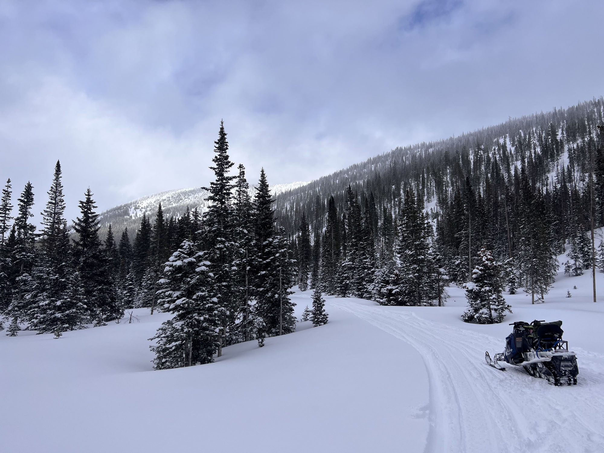 Monarch Park Snowmobiling